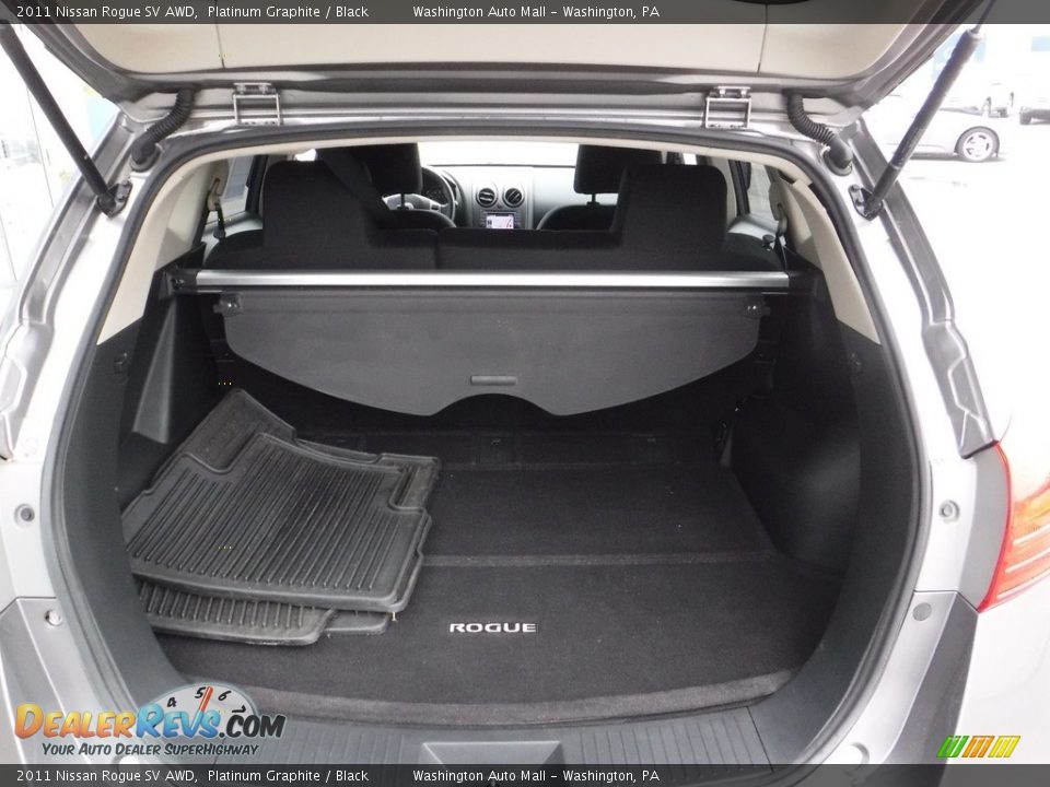 2011 Nissan Rogue SV AWD Platinum Graphite / Black Photo #22