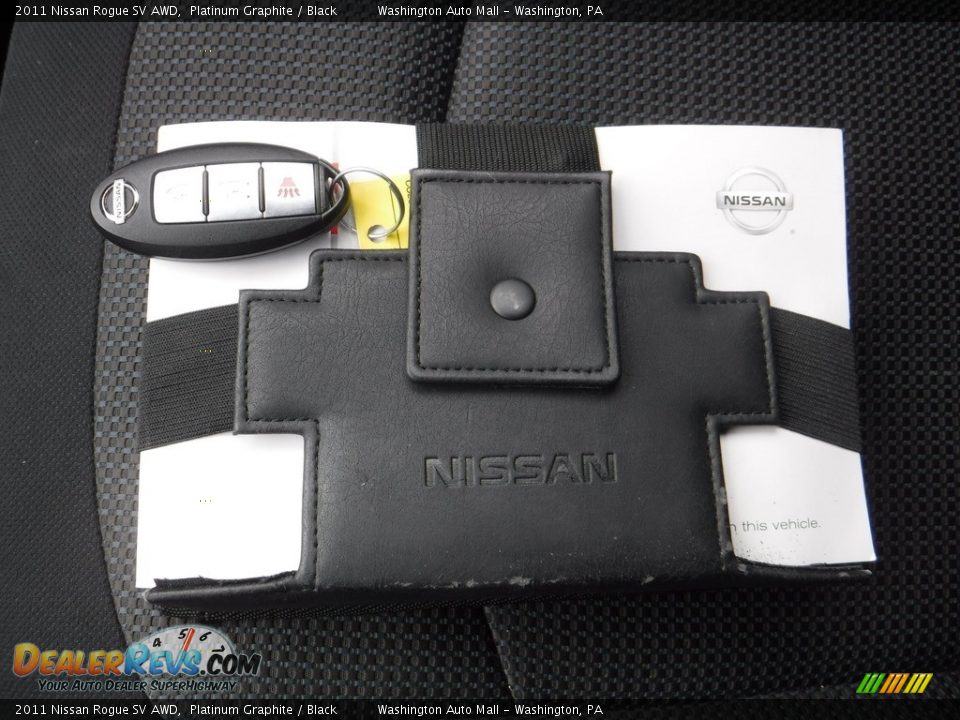 2011 Nissan Rogue SV AWD Platinum Graphite / Black Photo #23