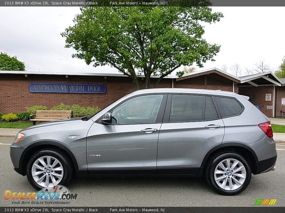 2013 BMW X3 xDrive 28i Space Gray Metallic / Black Photo #2