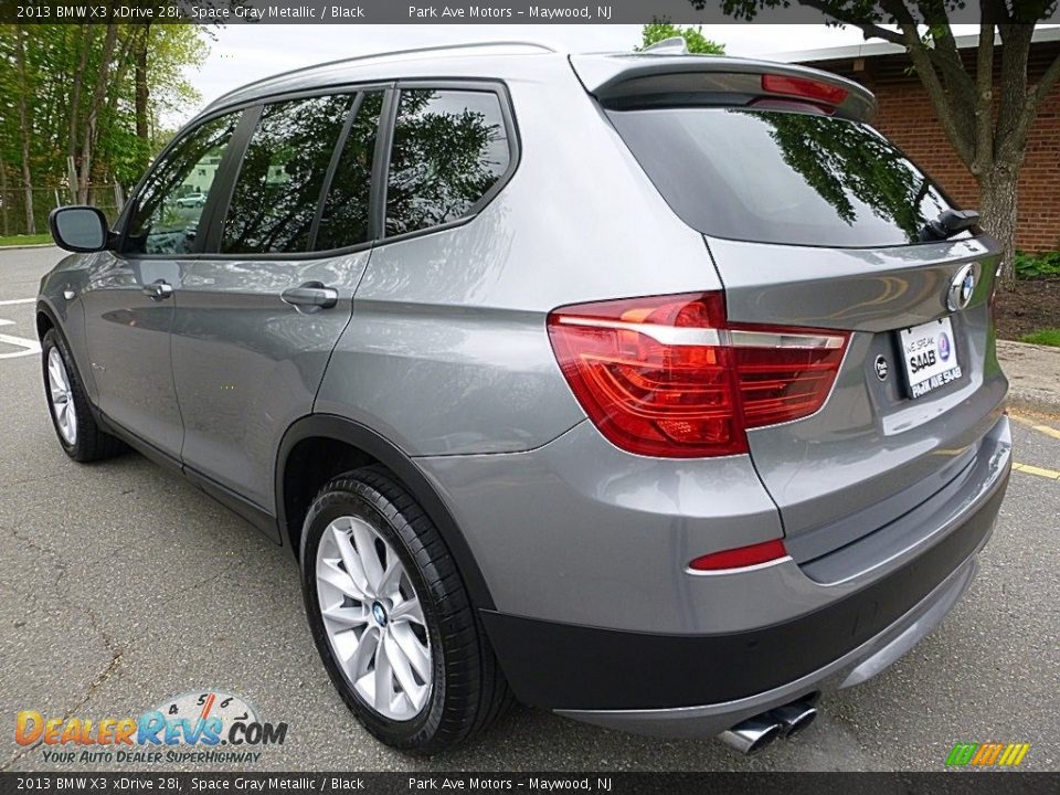 2013 BMW X3 xDrive 28i Space Gray Metallic / Black Photo #3