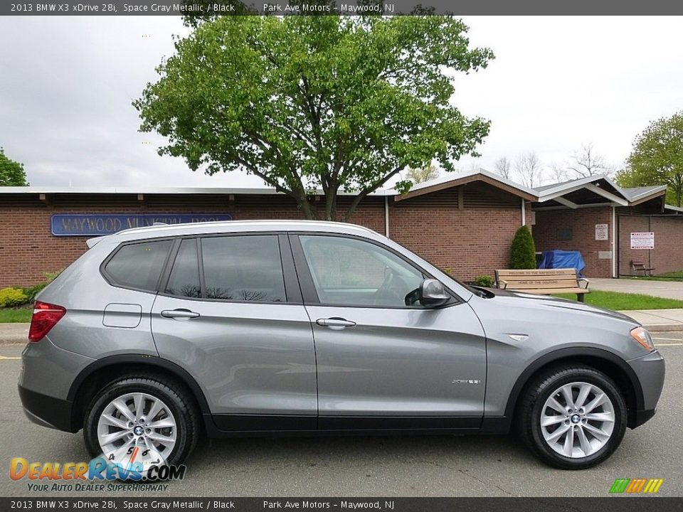 2013 BMW X3 xDrive 28i Space Gray Metallic / Black Photo #6