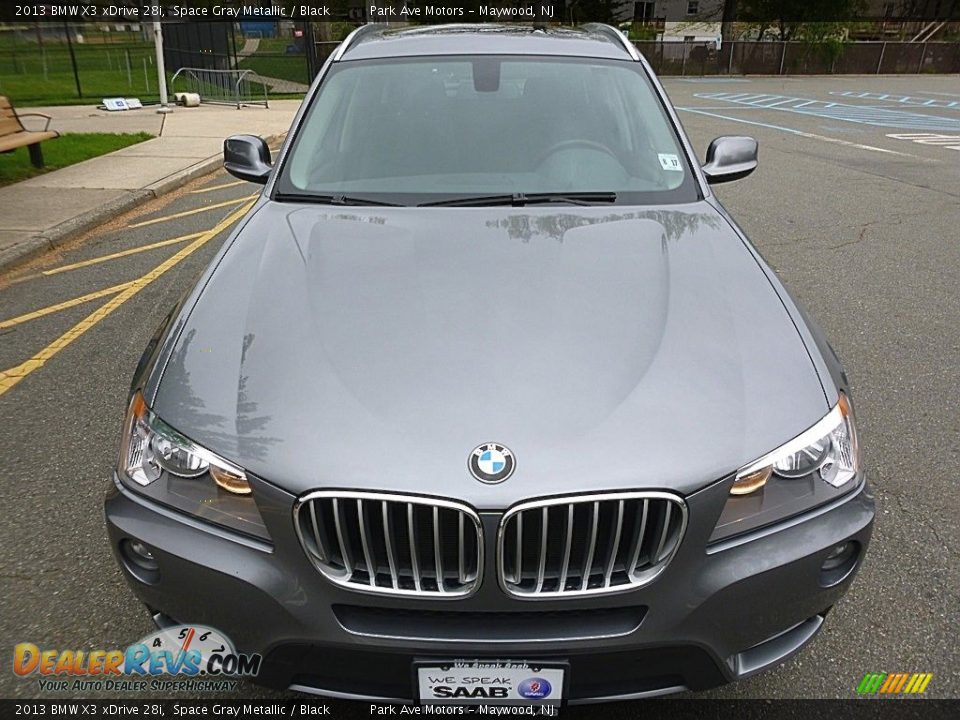 2013 BMW X3 xDrive 28i Space Gray Metallic / Black Photo #9
