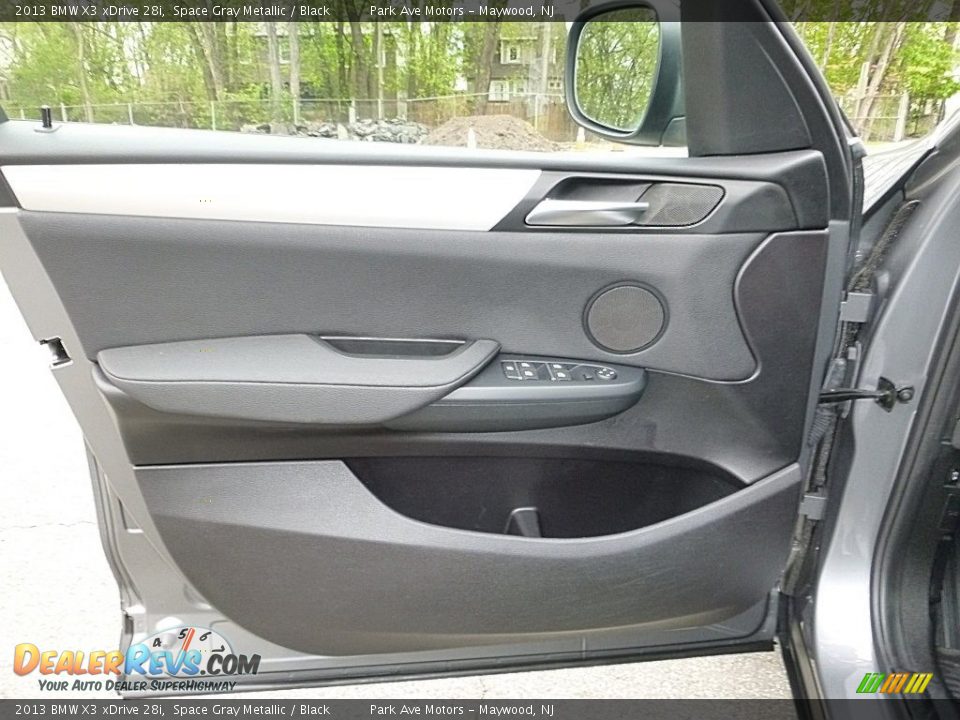 2013 BMW X3 xDrive 28i Space Gray Metallic / Black Photo #10