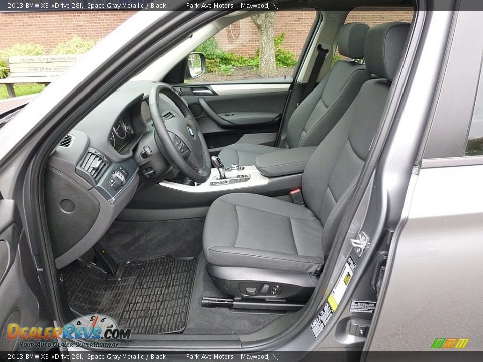 2013 BMW X3 xDrive 28i Space Gray Metallic / Black Photo #12