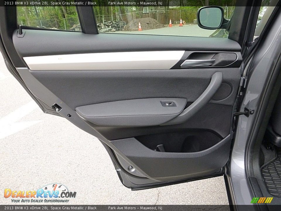 2013 BMW X3 xDrive 28i Space Gray Metallic / Black Photo #13