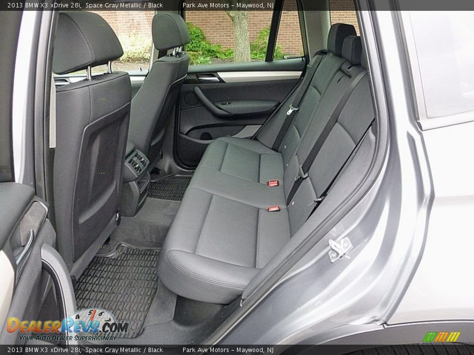 2013 BMW X3 xDrive 28i Space Gray Metallic / Black Photo #15