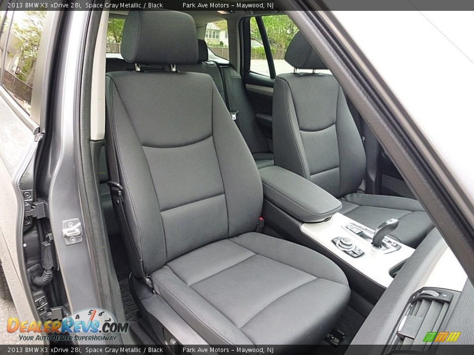 2013 BMW X3 xDrive 28i Space Gray Metallic / Black Photo #17