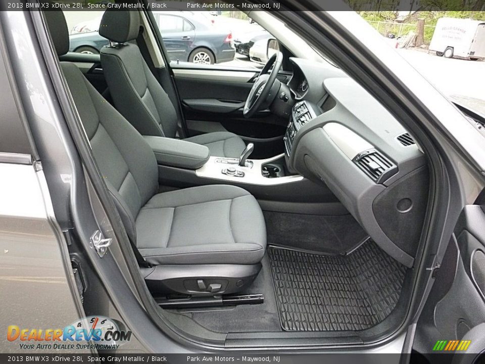 2013 BMW X3 xDrive 28i Space Gray Metallic / Black Photo #18