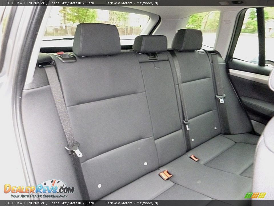2013 BMW X3 xDrive 28i Space Gray Metallic / Black Photo #20