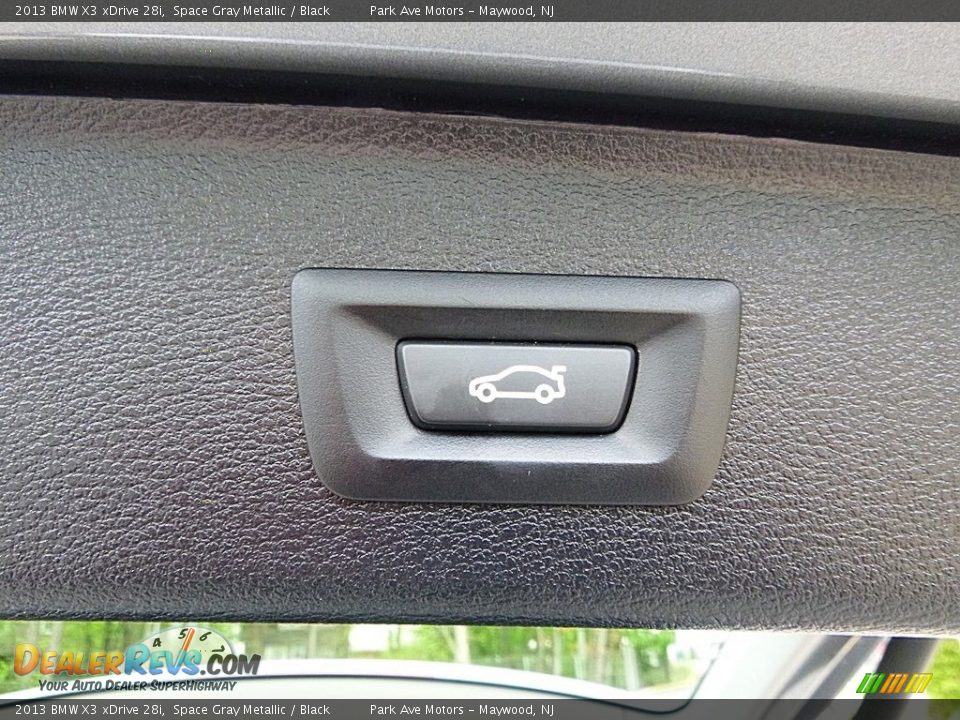 2013 BMW X3 xDrive 28i Space Gray Metallic / Black Photo #24