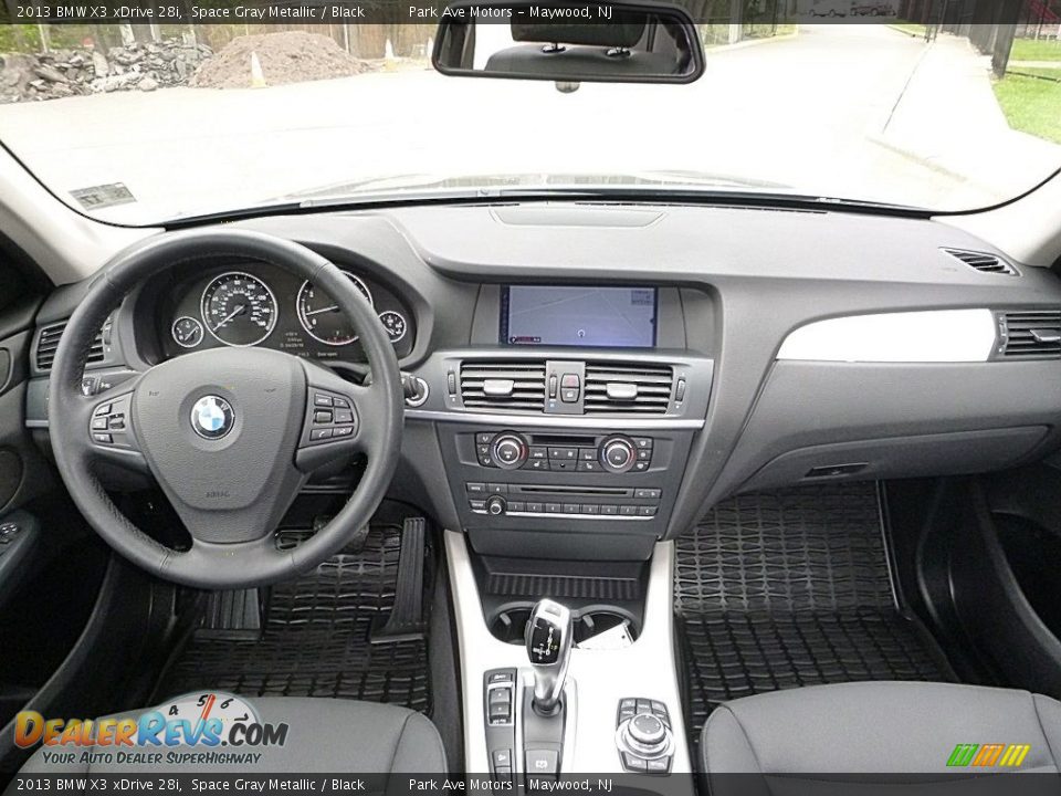 2013 BMW X3 xDrive 28i Space Gray Metallic / Black Photo #25
