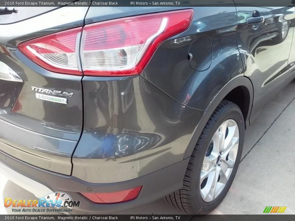 2016 Ford Escape Titanium Magnetic Metallic / Charcoal Black Photo #6