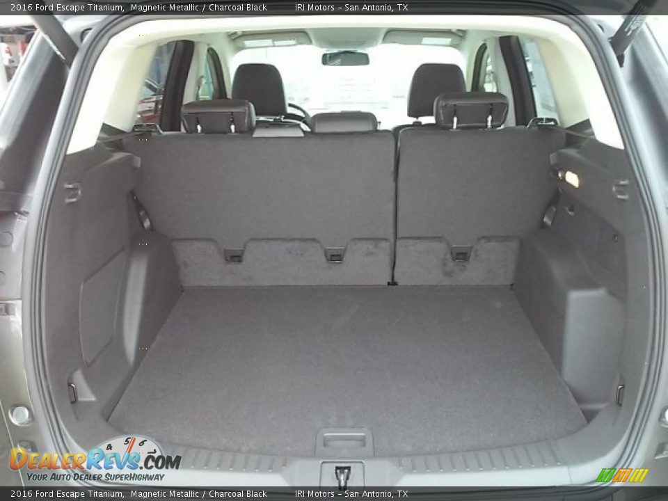 2016 Ford Escape Titanium Magnetic Metallic / Charcoal Black Photo #11