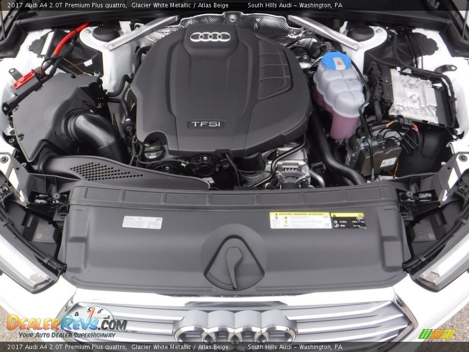 2017 Audi A4 2.0T Premium Plus quattro 2.0 Liter TFSI Turbocharged DOHC 16-Valve VVT 4 Cylinder Engine Photo #17