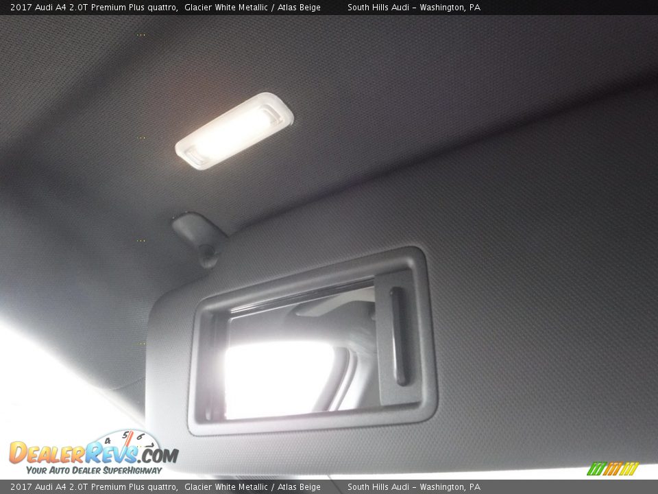 2017 Audi A4 2.0T Premium Plus quattro Glacier White Metallic / Atlas Beige Photo #31