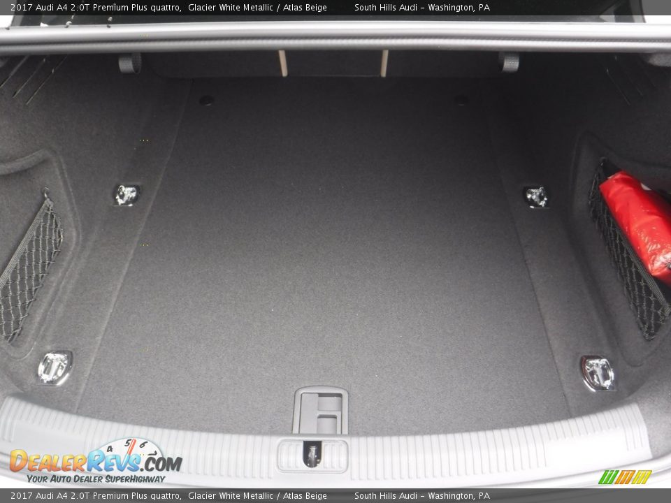 2017 Audi A4 2.0T Premium Plus quattro Glacier White Metallic / Atlas Beige Photo #35