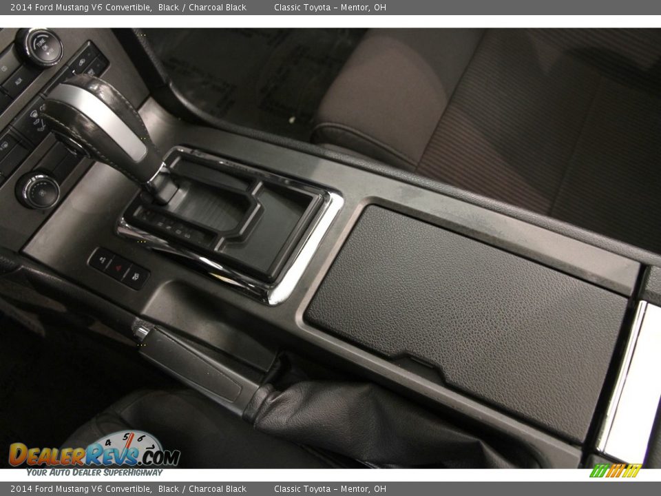 2014 Ford Mustang V6 Convertible Black / Charcoal Black Photo #11
