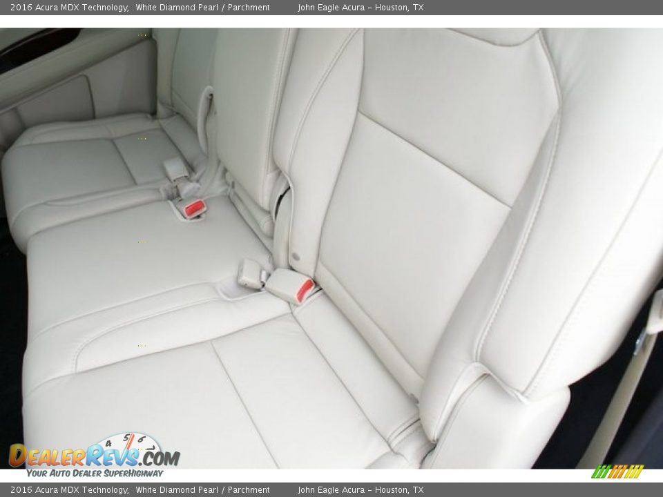 2016 Acura MDX Technology White Diamond Pearl / Parchment Photo #15