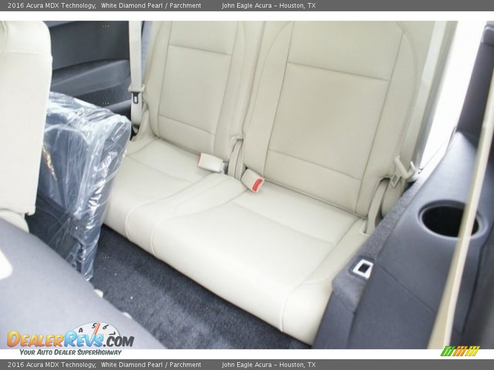 2016 Acura MDX Technology White Diamond Pearl / Parchment Photo #16