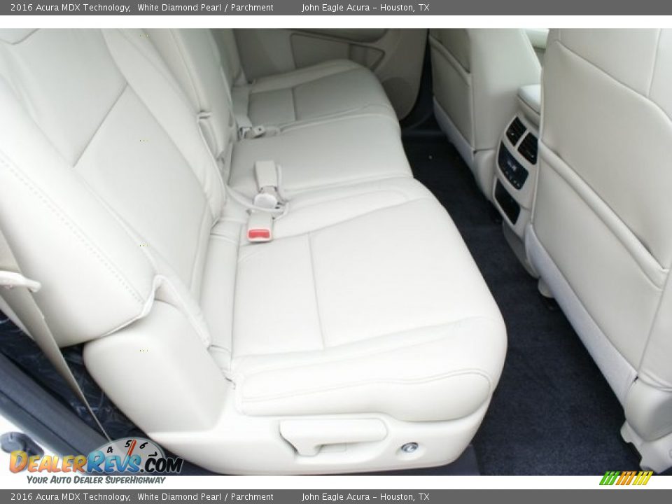 2016 Acura MDX Technology White Diamond Pearl / Parchment Photo #21