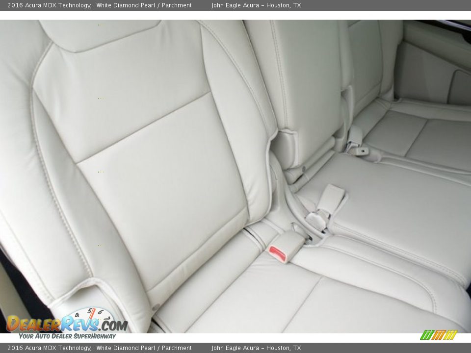 2016 Acura MDX Technology White Diamond Pearl / Parchment Photo #22