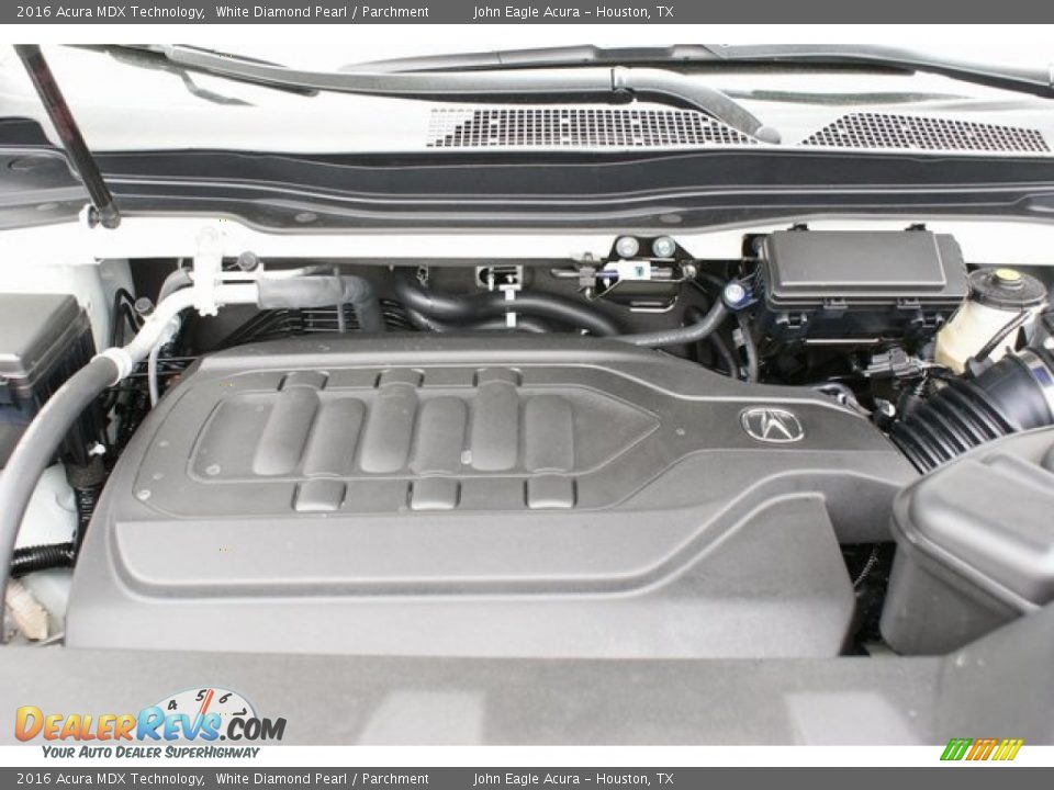 2016 Acura MDX Technology White Diamond Pearl / Parchment Photo #27