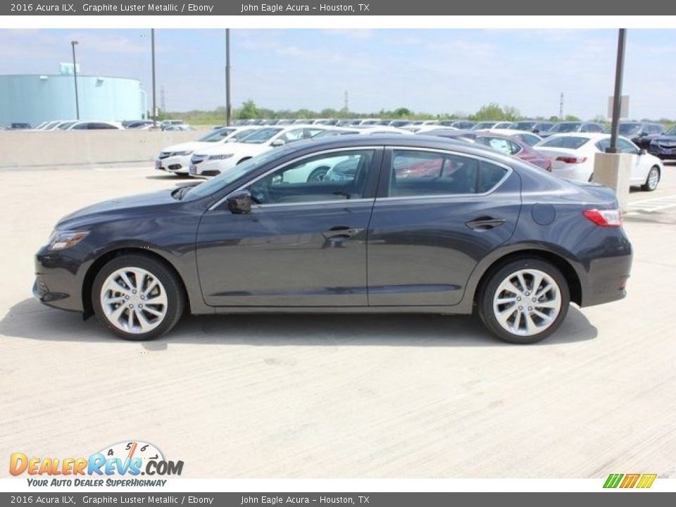 2016 Acura ILX Graphite Luster Metallic / Ebony Photo #4