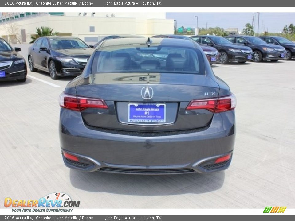 2016 Acura ILX Graphite Luster Metallic / Ebony Photo #6