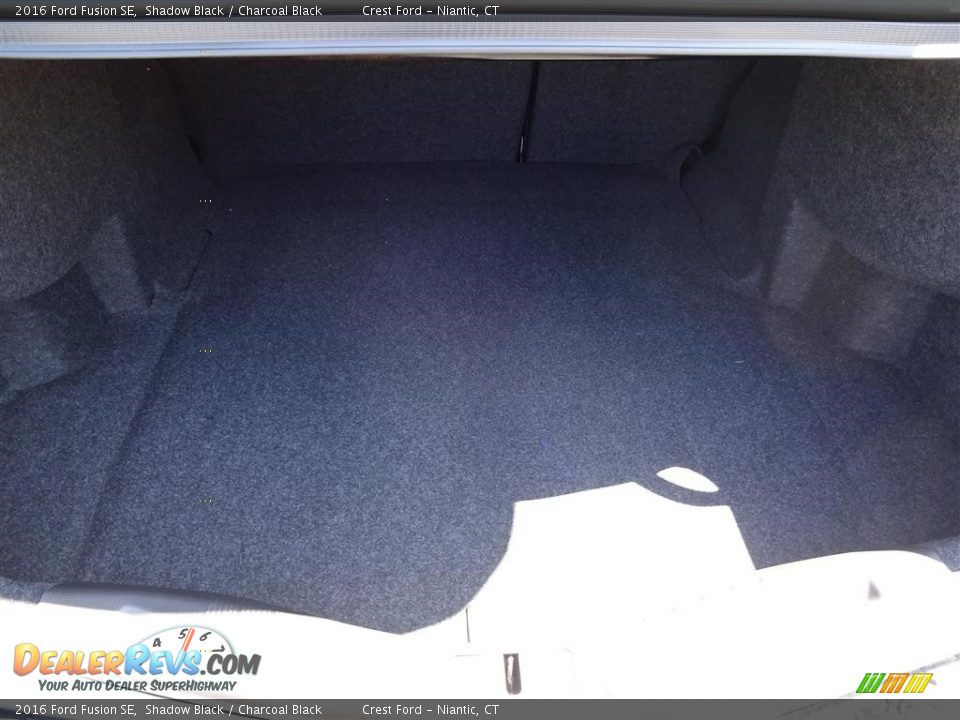 2016 Ford Fusion SE Shadow Black / Charcoal Black Photo #11