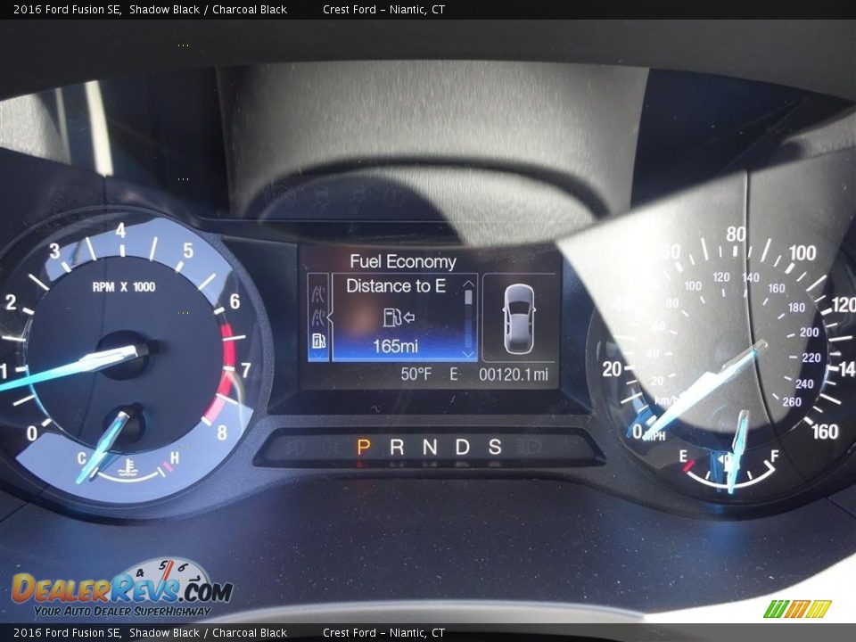 2016 Ford Fusion SE Shadow Black / Charcoal Black Photo #15