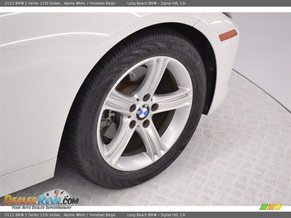 2013 BMW 3 Series 328i Sedan Alpine White / Venetian Beige Photo #9