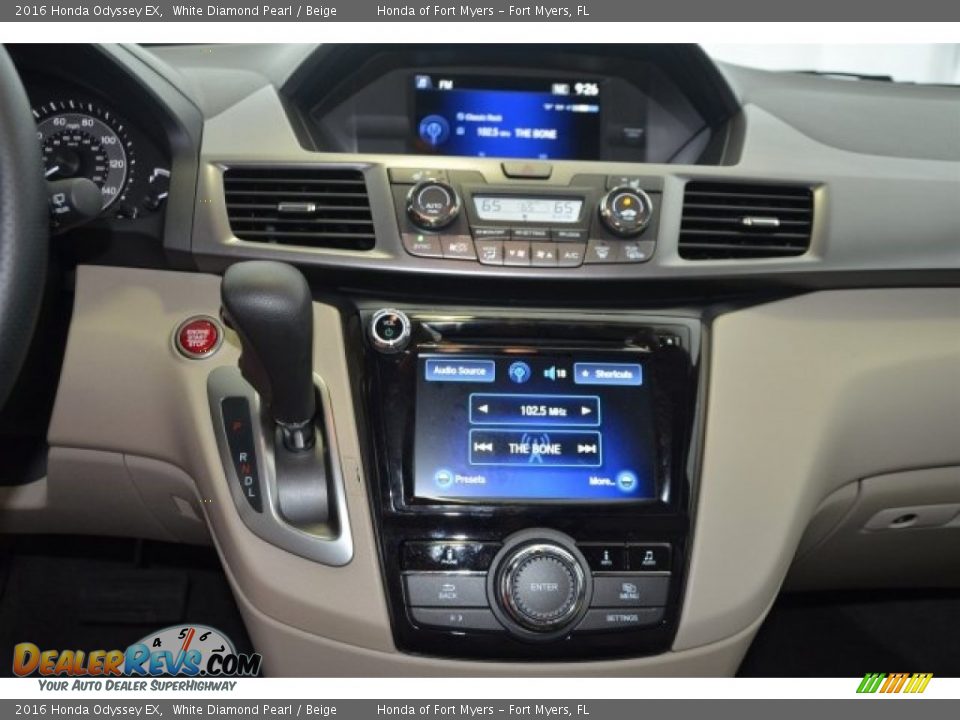 2016 Honda Odyssey EX White Diamond Pearl / Beige Photo #15