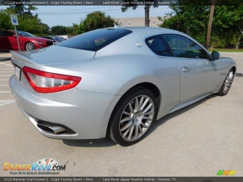 2010 Maserati GranTurismo S Grigio Touring (Silver) / Nero Photo #7