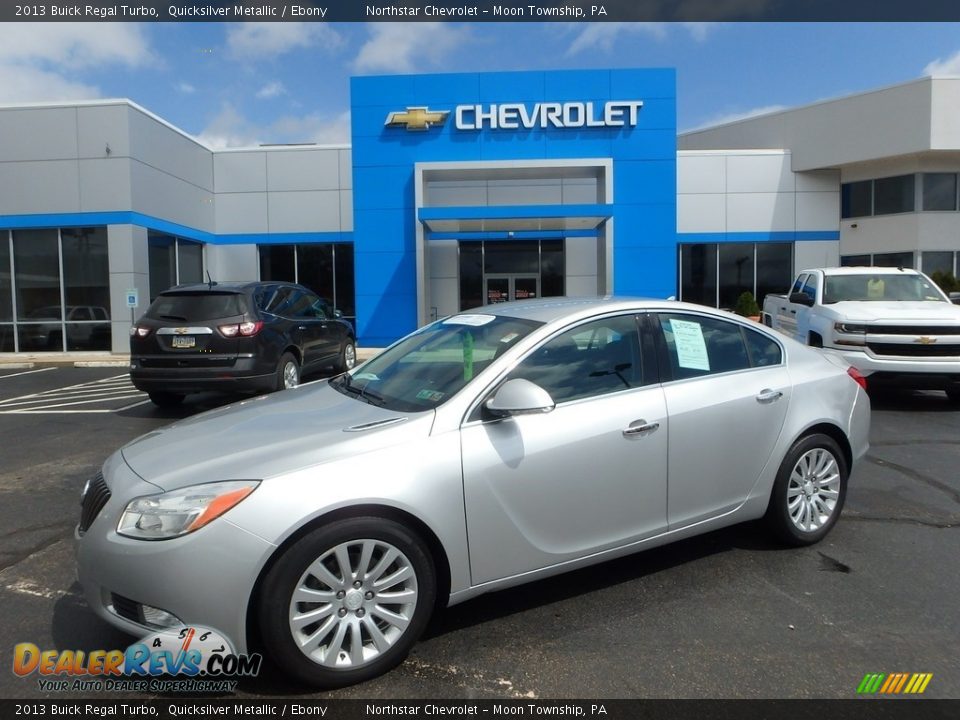 2013 Buick Regal Turbo Quicksilver Metallic / Ebony Photo #1