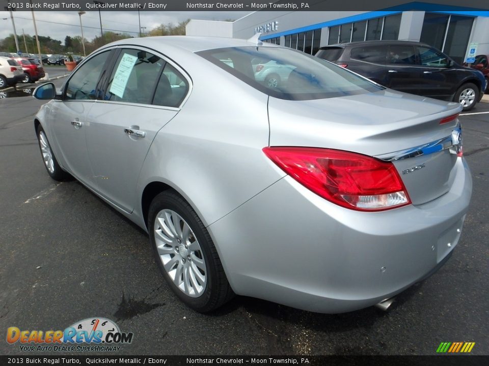 2013 Buick Regal Turbo Quicksilver Metallic / Ebony Photo #4