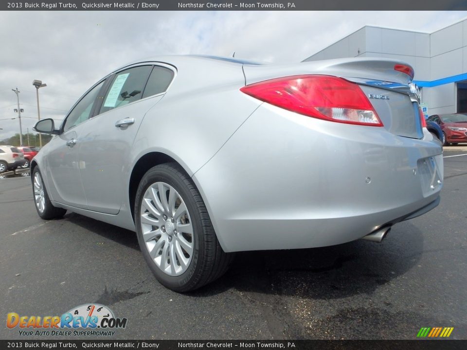 2013 Buick Regal Turbo Quicksilver Metallic / Ebony Photo #5