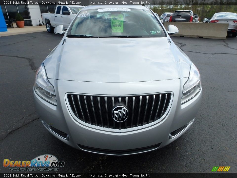 2013 Buick Regal Turbo Quicksilver Metallic / Ebony Photo #12