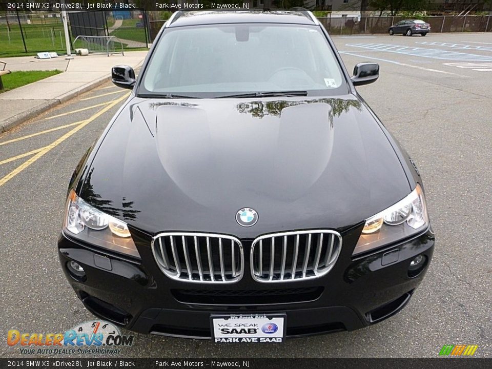 2014 BMW X3 xDrive28i Jet Black / Black Photo #9