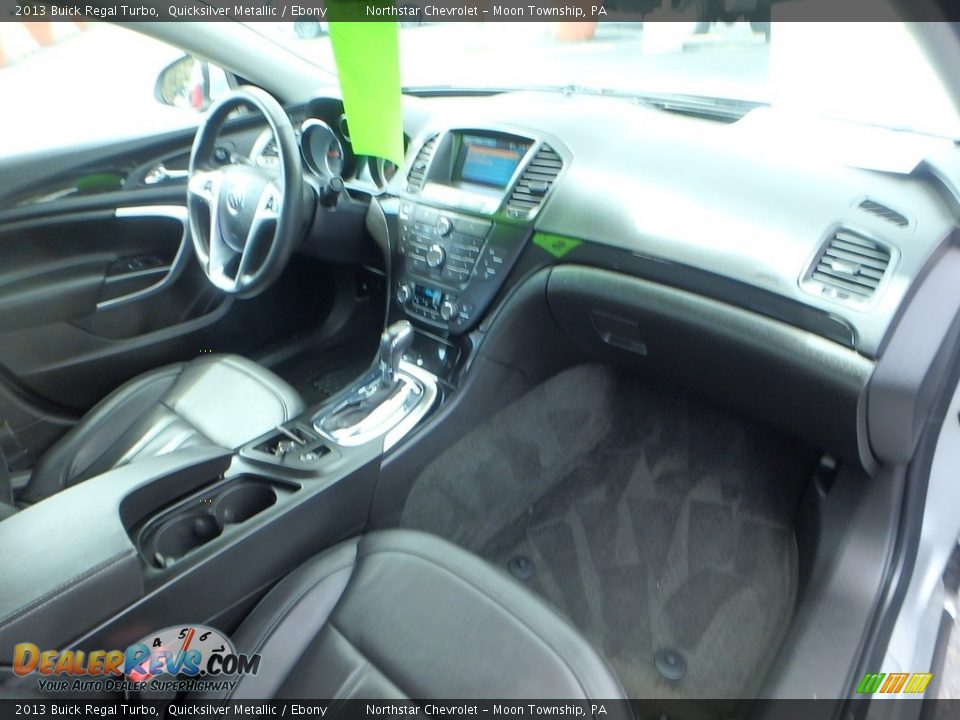 2013 Buick Regal Turbo Quicksilver Metallic / Ebony Photo #15