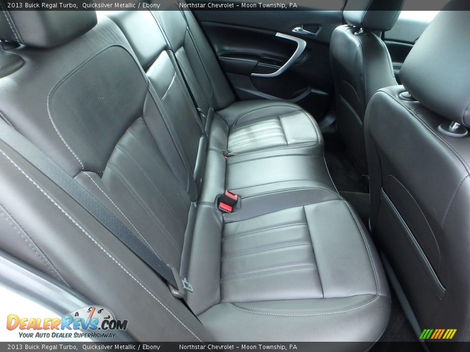 2013 Buick Regal Turbo Quicksilver Metallic / Ebony Photo #18