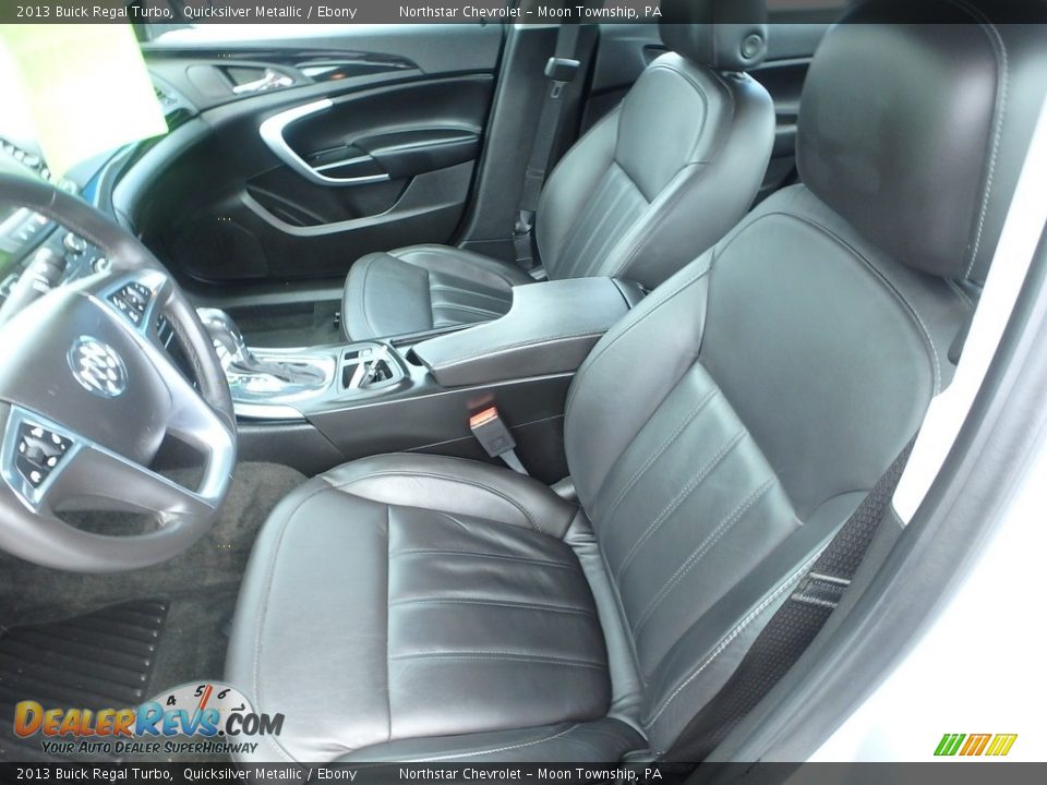 2013 Buick Regal Turbo Quicksilver Metallic / Ebony Photo #20