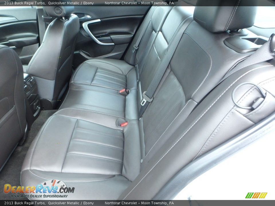 2013 Buick Regal Turbo Quicksilver Metallic / Ebony Photo #21