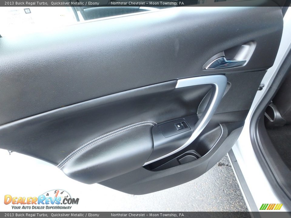 2013 Buick Regal Turbo Quicksilver Metallic / Ebony Photo #23