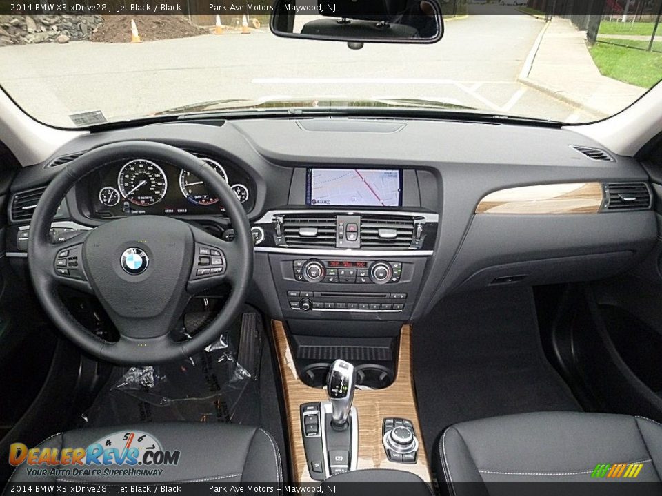 2014 BMW X3 xDrive28i Jet Black / Black Photo #26