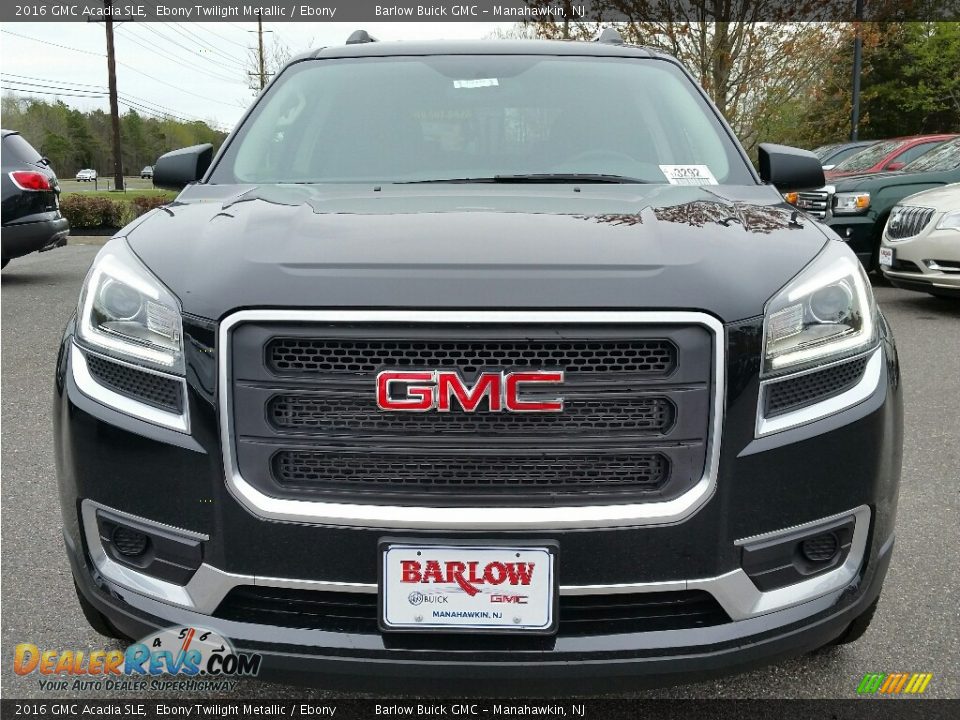 2016 GMC Acadia SLE Ebony Twilight Metallic / Ebony Photo #2