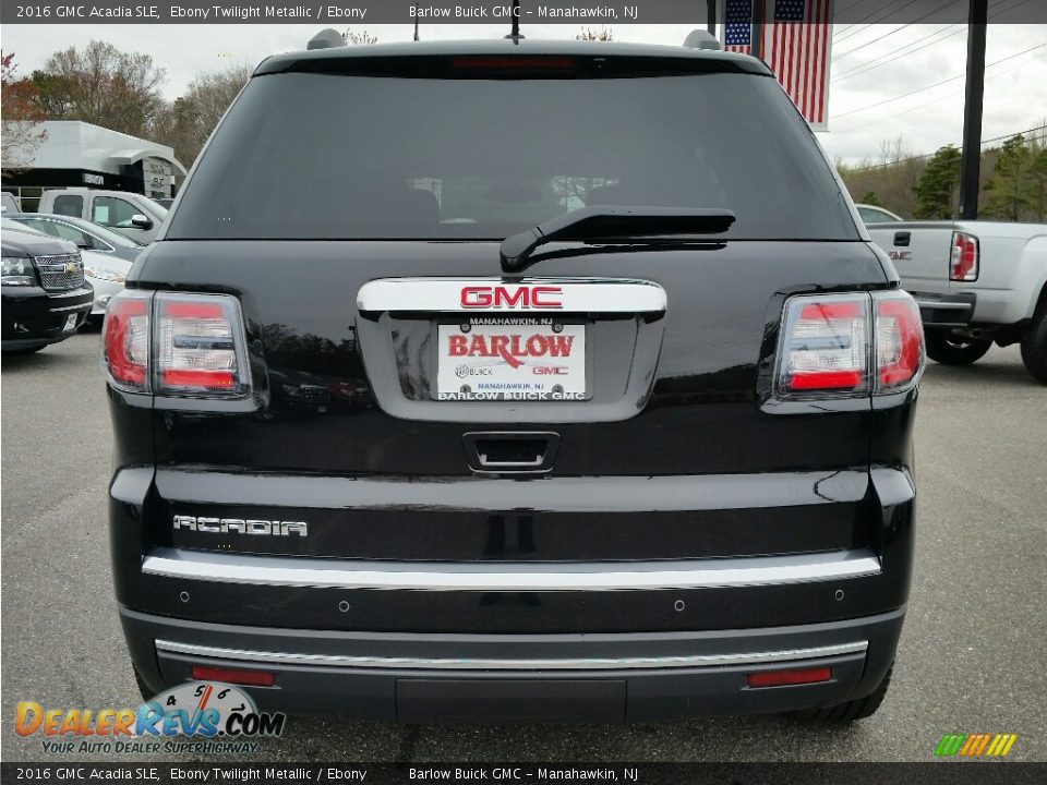2016 GMC Acadia SLE Ebony Twilight Metallic / Ebony Photo #5