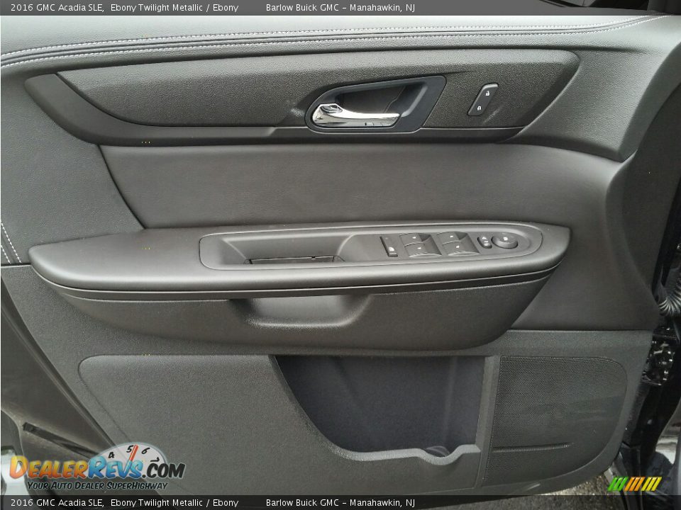 2016 GMC Acadia SLE Ebony Twilight Metallic / Ebony Photo #6