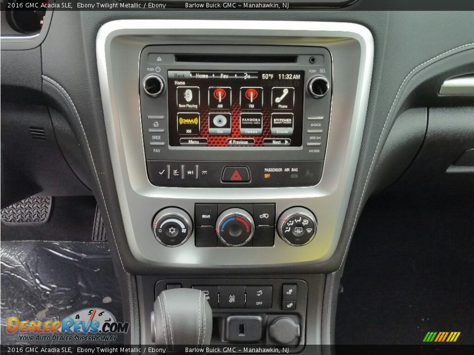 2016 GMC Acadia SLE Ebony Twilight Metallic / Ebony Photo #9