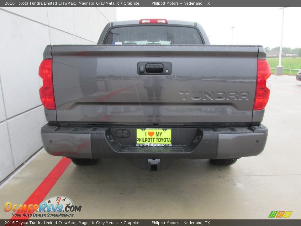 2016 Toyota Tundra Limited CrewMax Magnetic Gray Metallic / Graphite Photo #5