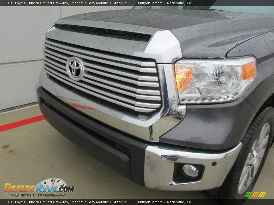 2016 Toyota Tundra Limited CrewMax Magnetic Gray Metallic / Graphite Photo #10
